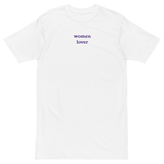 Women Lover T-Shirt (purple text)